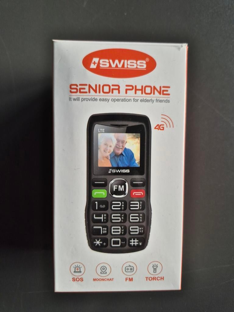 Swiss Seniorentelefoon, Geen camera, Nieuw, Ophalen of Verzenden, Klassiek of Candybar
