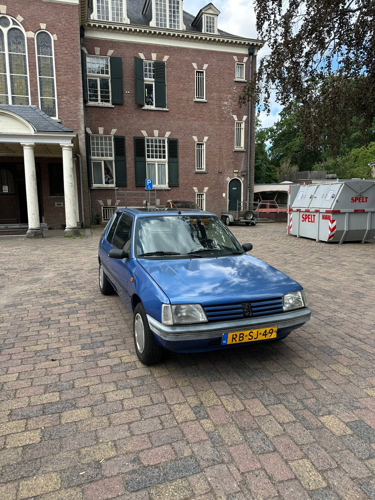 Peugeot 205 1.4 Generation 1997 Blauw, Auto's, Voorwielaandrijving, 4 cilinders, Blauw, Origineel Nederlands