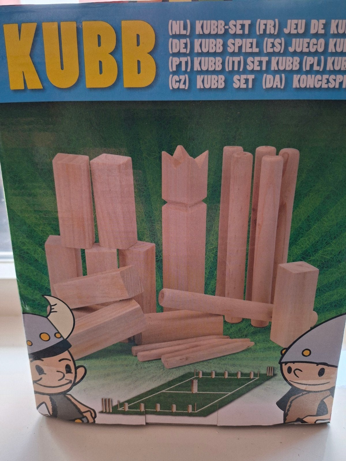 Kubb Set - Houten Buitenspel voor Jong en Oud, Ophalen, Gebruikt, Jongen of Meisje