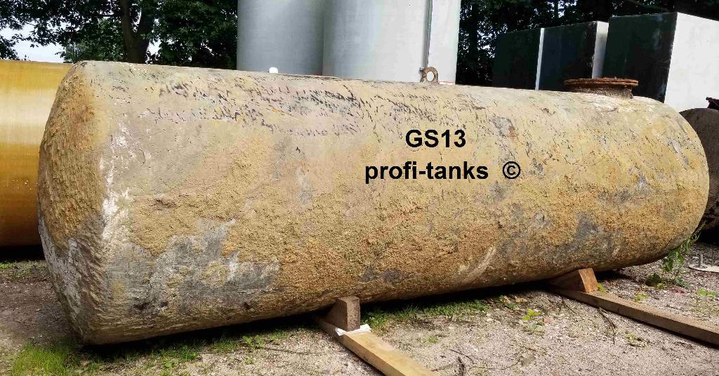 S13 opslagtank 10000 L stalen tank bluswatertank ondergronds, Tuin en Terras, Regentonnen, Gebruikt, Metaal, 150 liter of meer