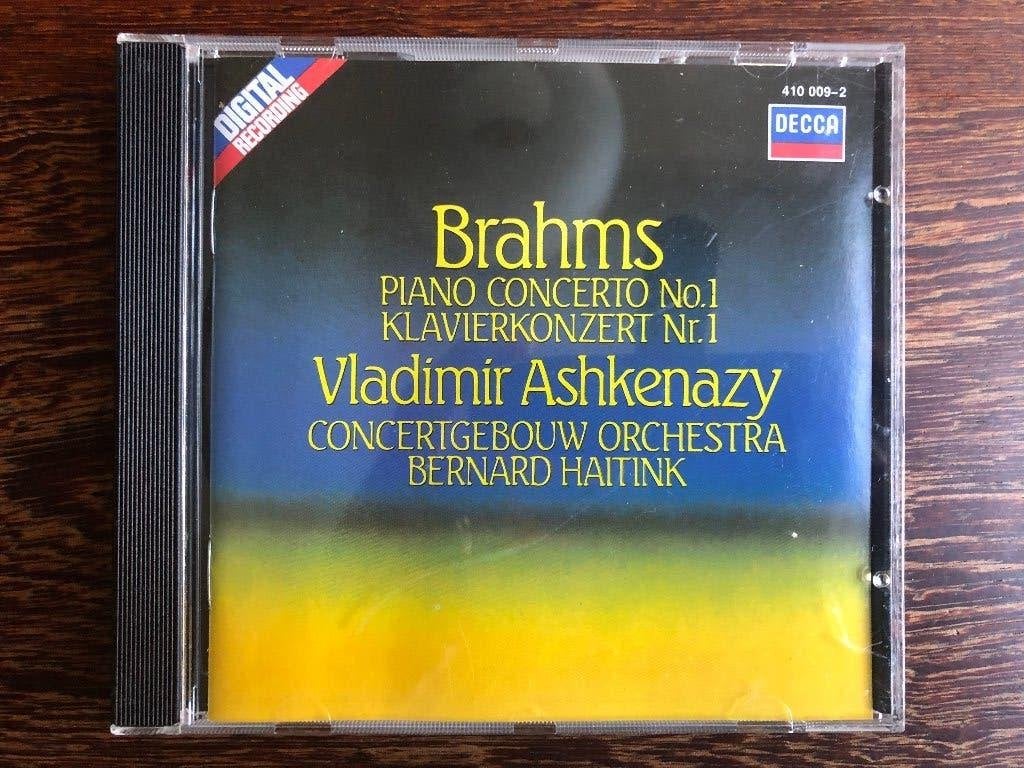 ( Brahms - Piano Concerto No.1 - Ashkenazy / Haitink, Cd's en Dvd's, Ophalen of Verzenden, Romantiek, Zo goed als nieuw, Orkest of Ballet
