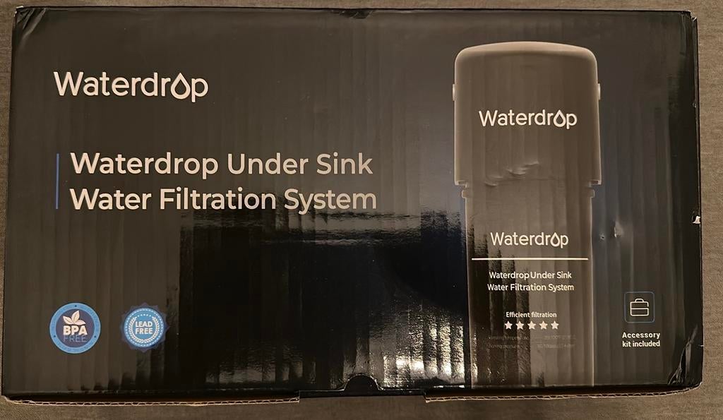 Waterdrop Onderbouw Waterfiltratiesysteem - BPA & Loodvrij, Ophalen of Verzenden, Nieuw, Overige