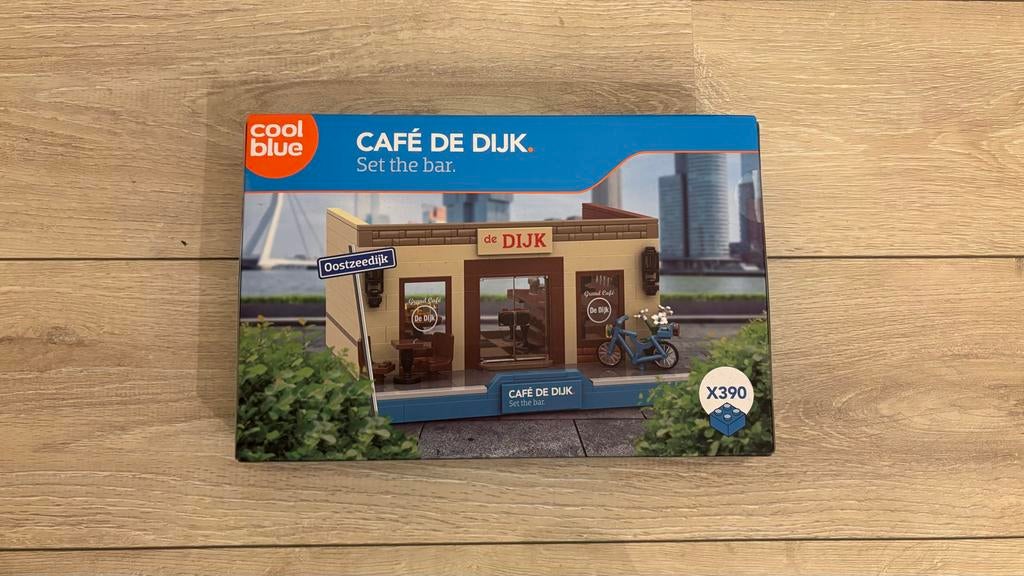 Coolblue LEGO Set: Café de Dijk (X390), Ophalen of Verzenden, Nieuw, Overige merken