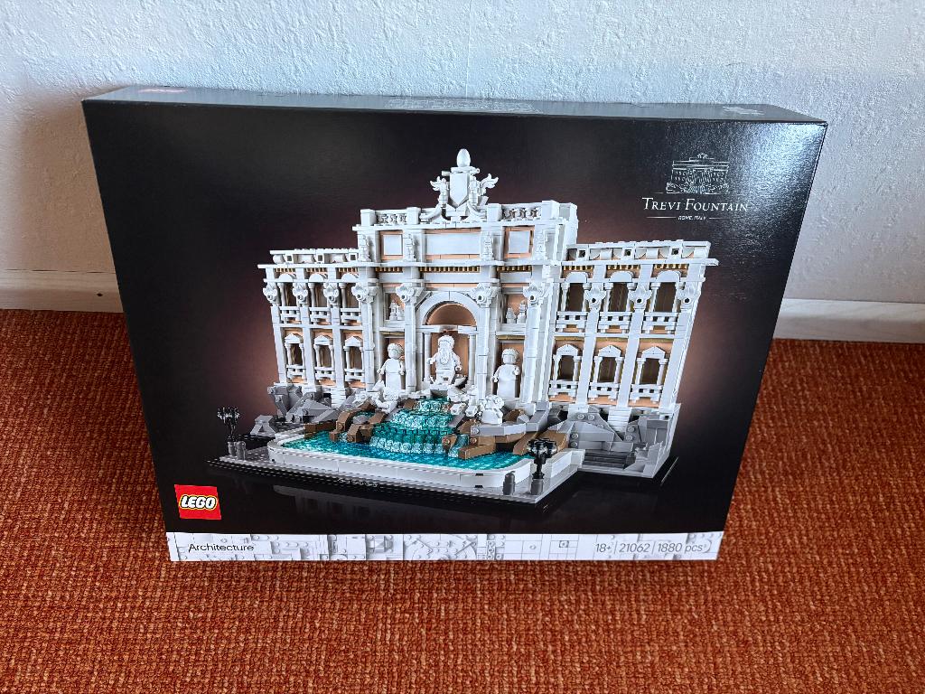 Lego 21062 - Architecture Trevifontein NIEUW & VERZEGELD!, Ophalen of Verzenden, Nieuw, Complete set, Lego