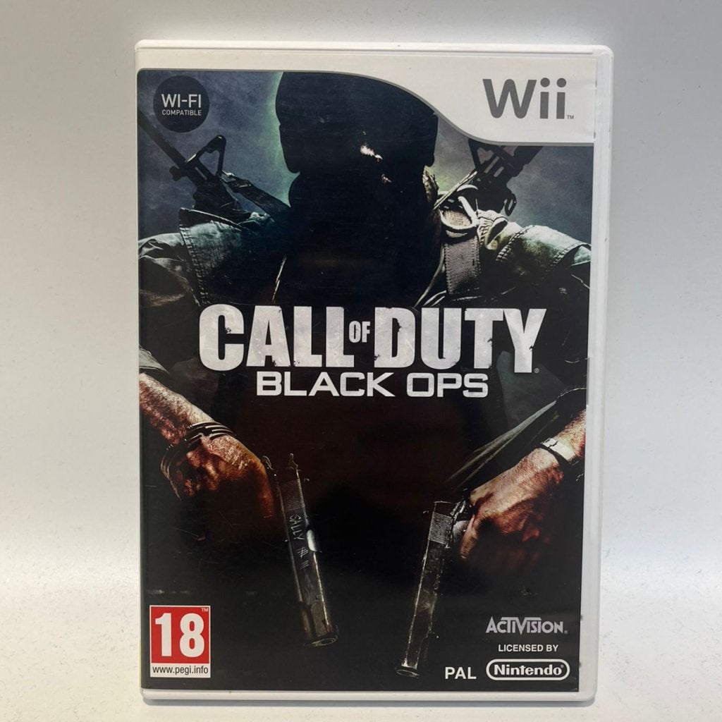 Wii Game | Call Of Duty Black Ops Met Handleiding, Activision, Zo goed als nieuw, https://support.activision.com/contact-us, 3100 Ocean Park Blvd, Santa Monica, CA 90405, Verenigde Staten