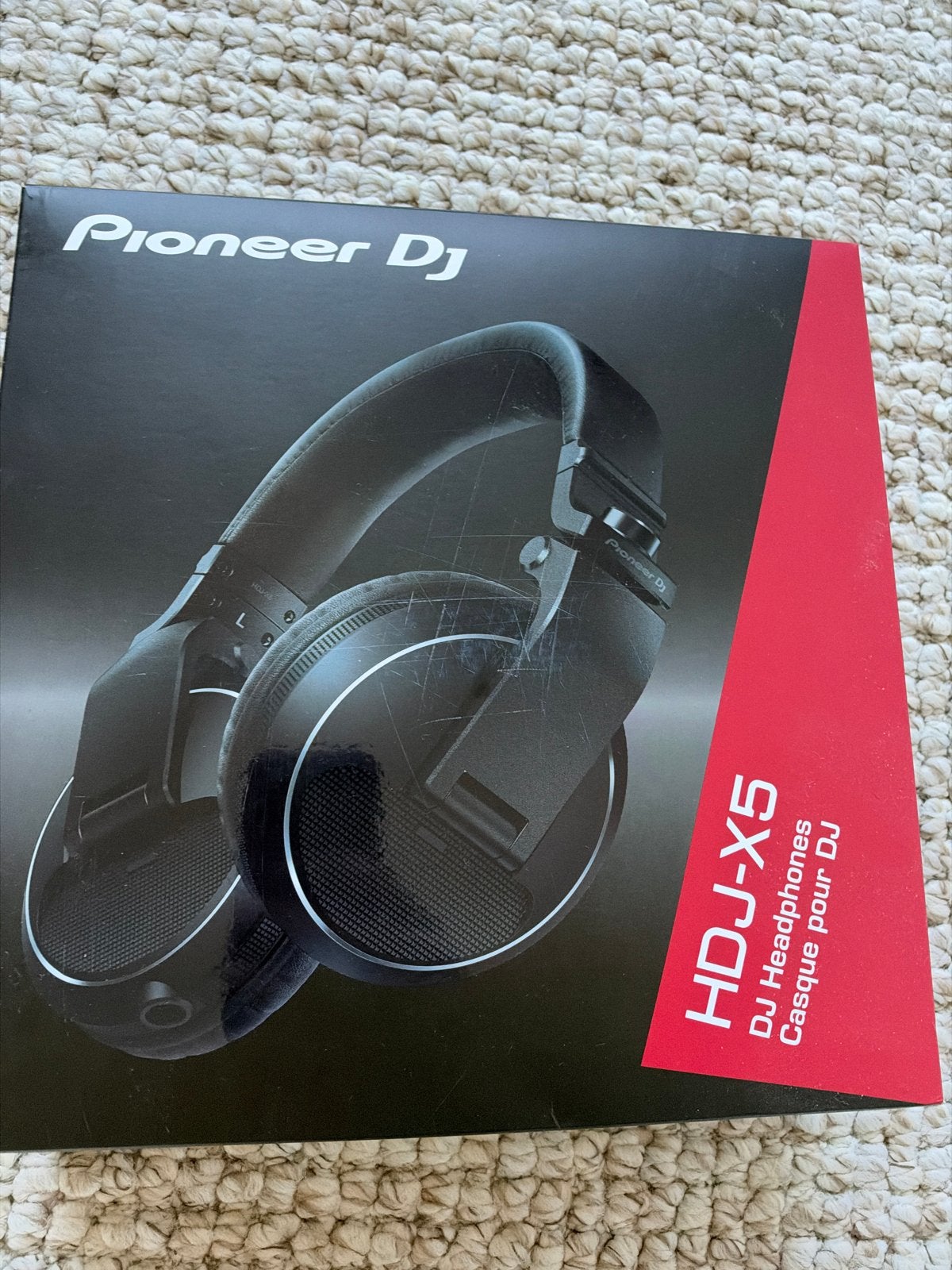 Pioneer DJ HDJ-X5 DJ Hoofdtelefoon - Nieuw, Nieuw, Ophalen of Verzenden, Inklapbaar, Zwart