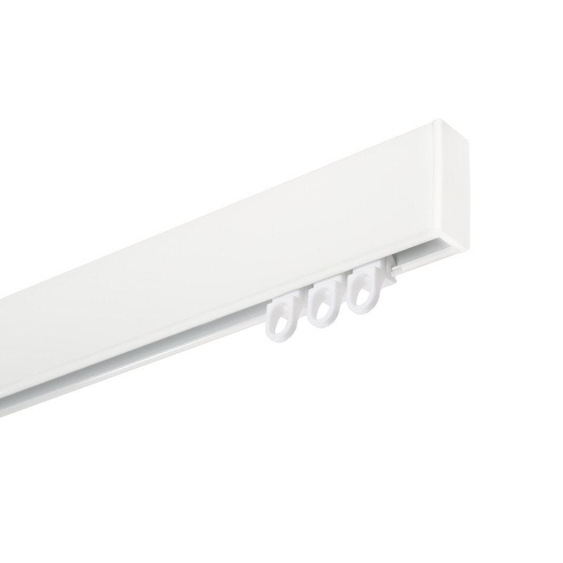 Gordijnrails Interrails Phoenix White - 428 cm, Ophalen, Wit, Nieuw, 200 cm of meer