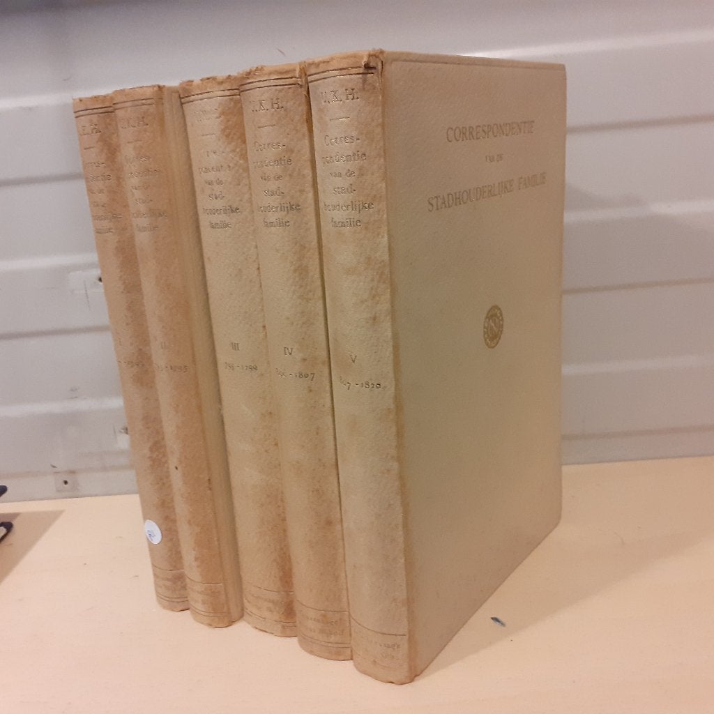 Nr. 811 Correspondentie van de Stadhouderlijke Familie 1777, Ophalen of Verzenden, Gelezen, Johanna W.A.Naber