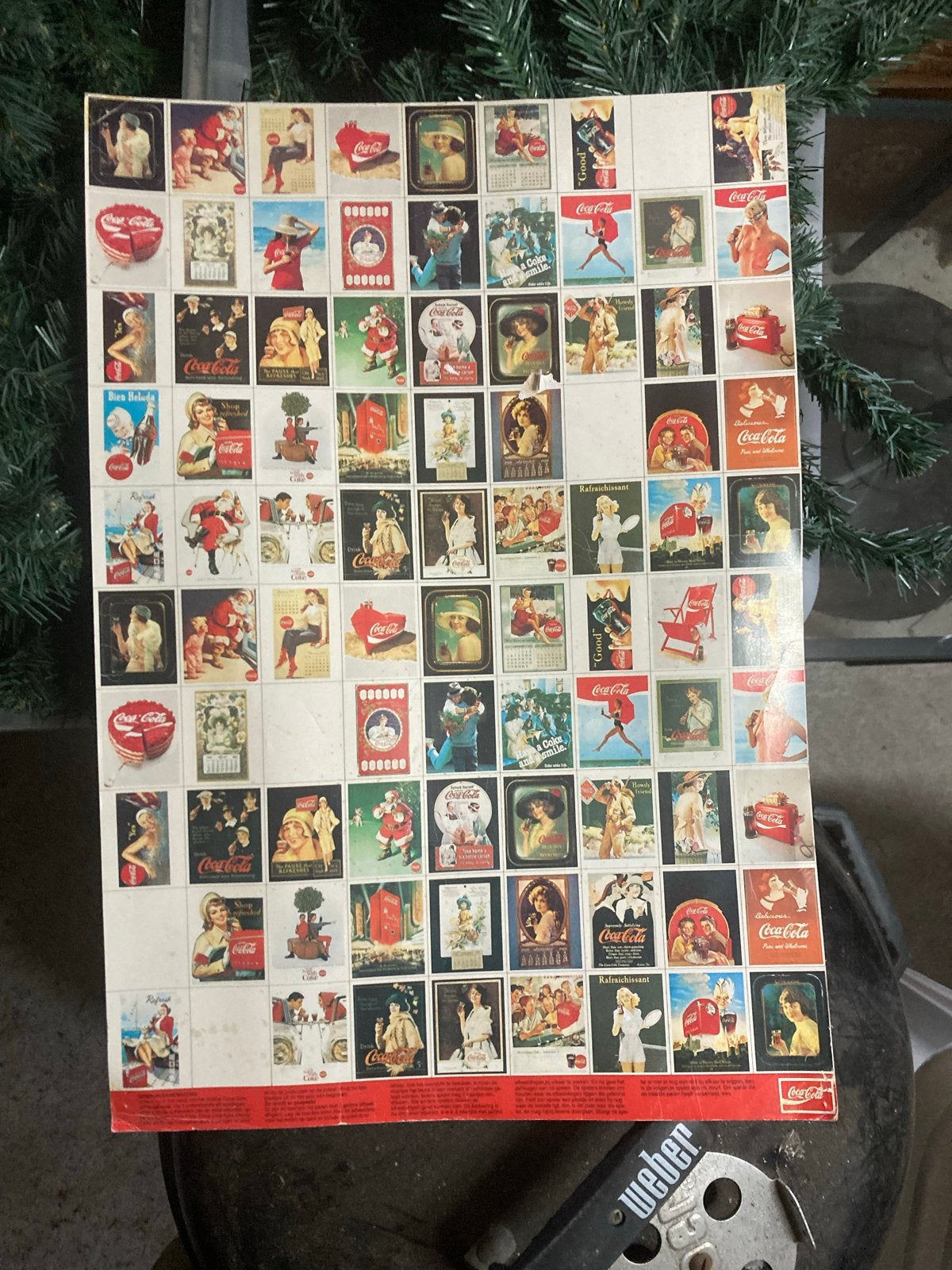 Coca-Cola Memoryspel - Vintage Reclame Kaartjes, Ophalen of Verzenden, Gebruikt, Overige typen