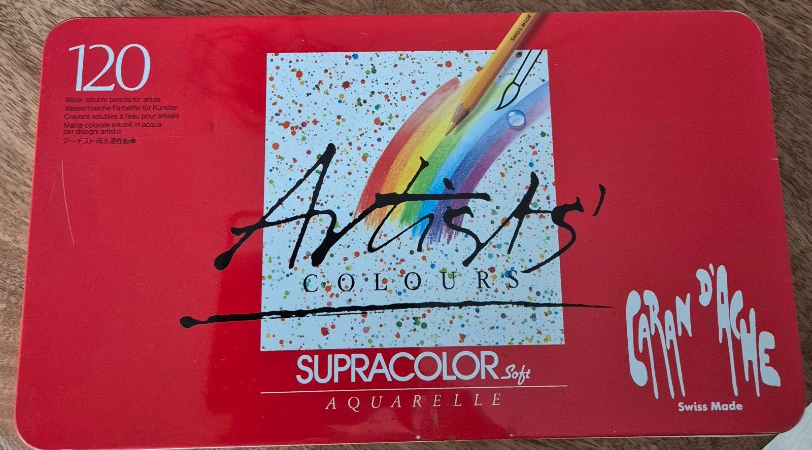 Caran d'Ache Supracolor Soft Aquarelpotloden - 120 kleuren, Ophalen of Verzenden, Zo goed als nieuw, Potlood of Stift