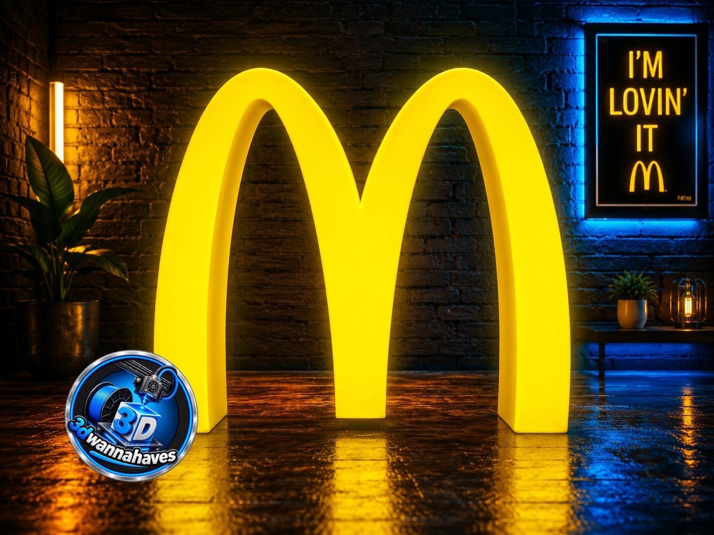 McDonald's Lichtbak - Unieke Decoratie voor Fans, Ophalen of Verzenden, Nieuw, Lichtbak of (neon) lamp