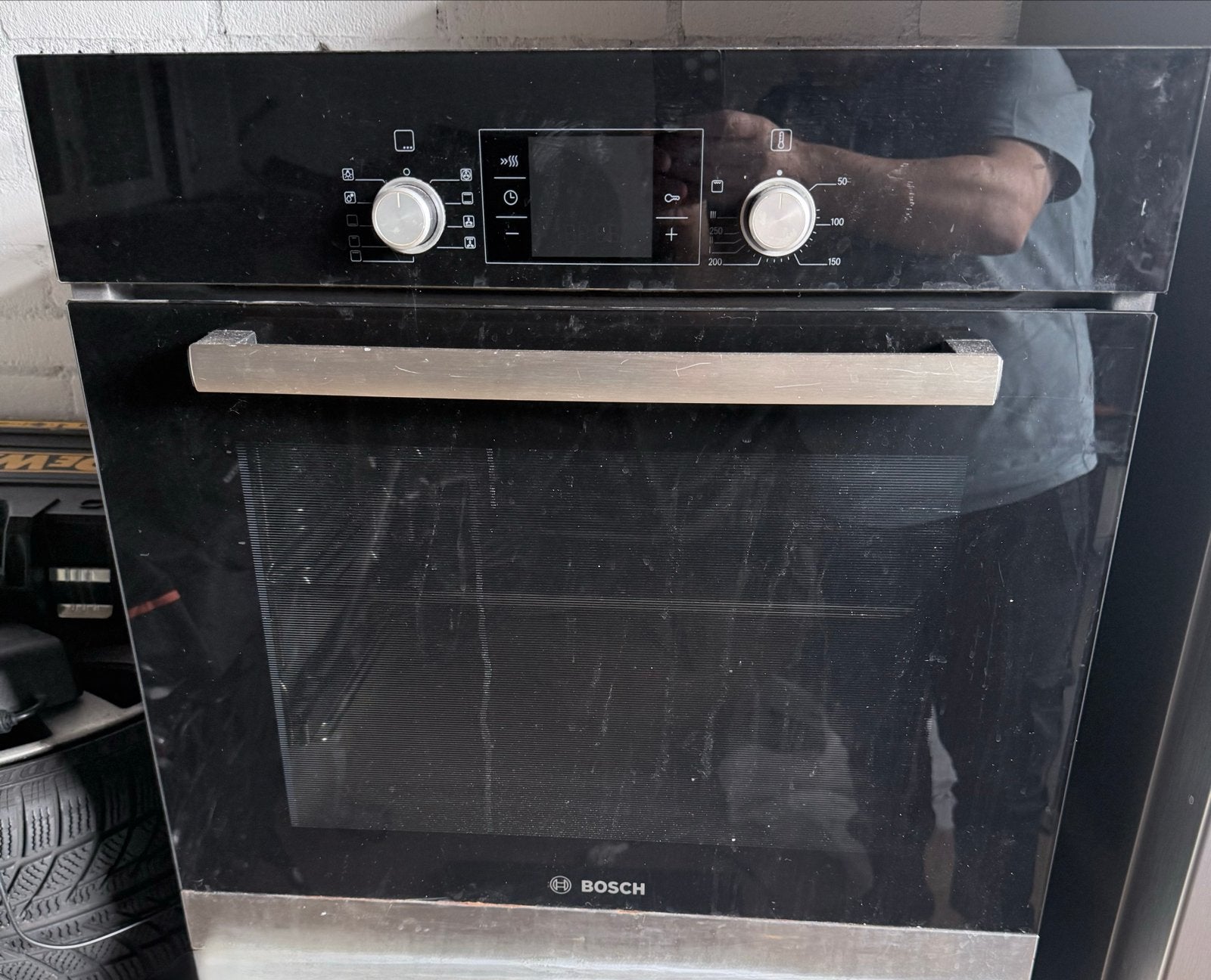 Bosch Inbouw Oven - Zwart, Witgoed en Apparatuur, Ovens, Ophalen, Gebruikt, Oven, Bosch