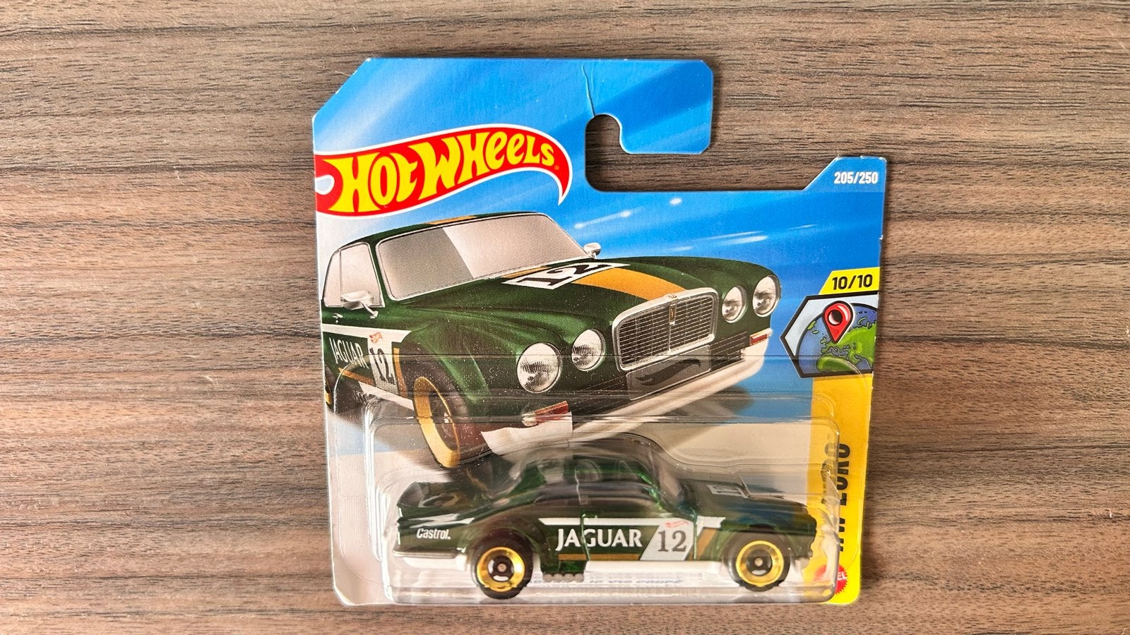 Hot Wheels Jaguar XJ6 Series 205/250 Groen Nieuw in Verpakki, Ophalen of Verzenden, Nieuw