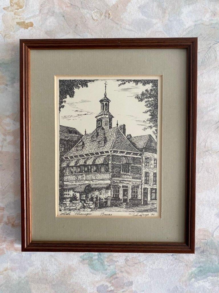 3  .  Litho's  .  van  John  . de  Jongh, Antiek en Kunst, Ophalen of Verzenden