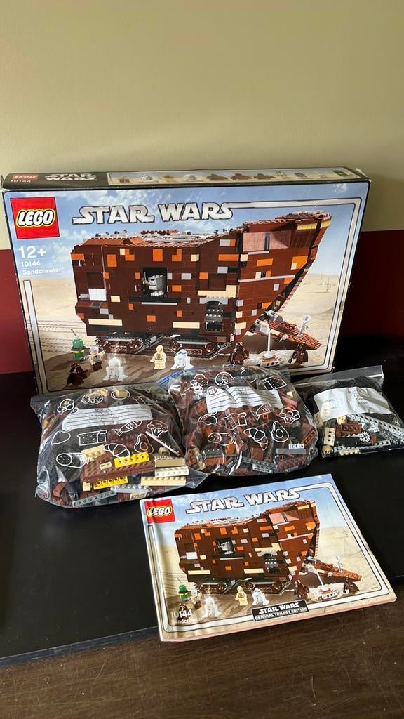 Lego Star Wars 10144 Sancrawler, Ophalen, Zo goed als nieuw, Complete set, Lego