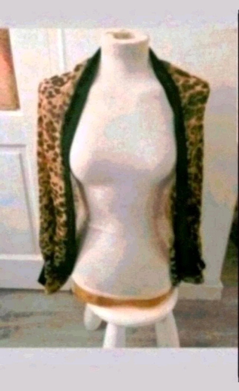 Nieuw tijgerprint vest, Ophalen of Verzenden, Nieuw, Maat 38/40 (M), Bruin