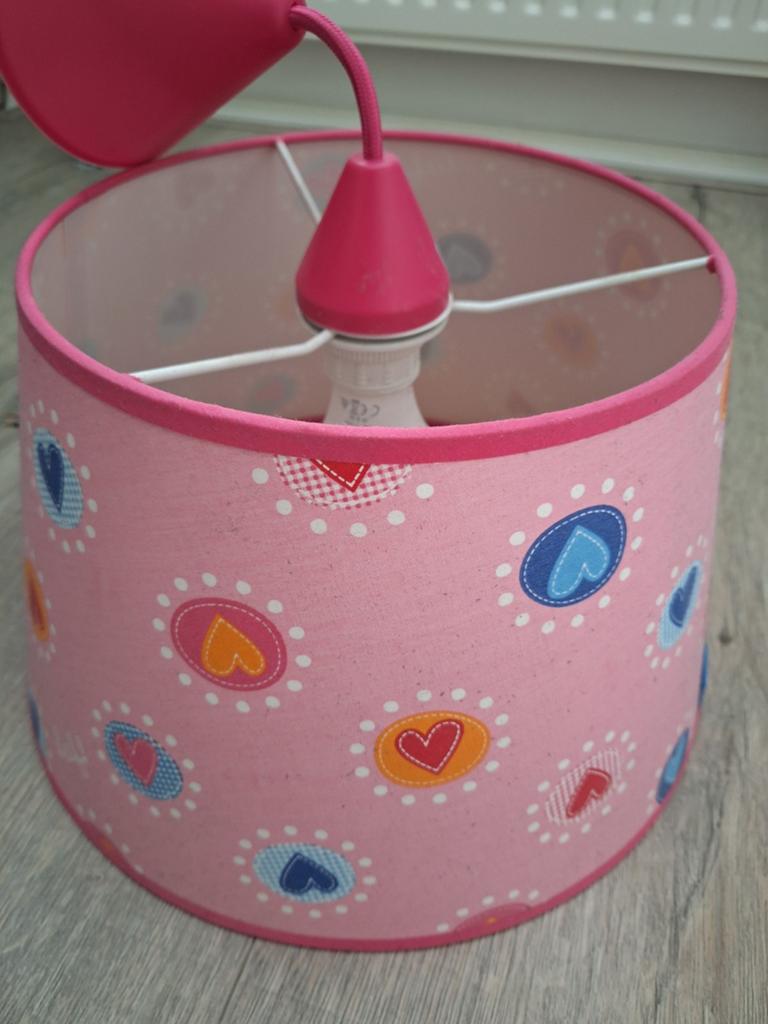 Hanglamp roze Lief!, Ophalen of Verzenden, Zo goed als nieuw, Rond