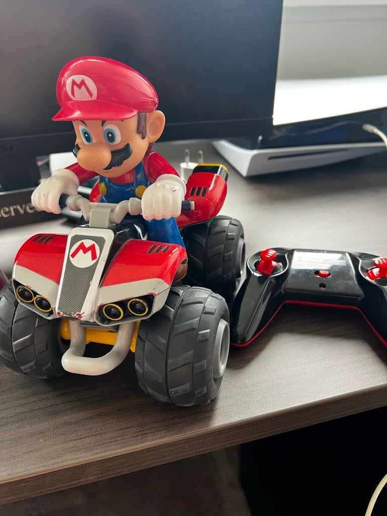 Mario Kart RC Auto met Afstandsbediening, Ophalen of Verzenden, Gebruikt, Afstandsbediening