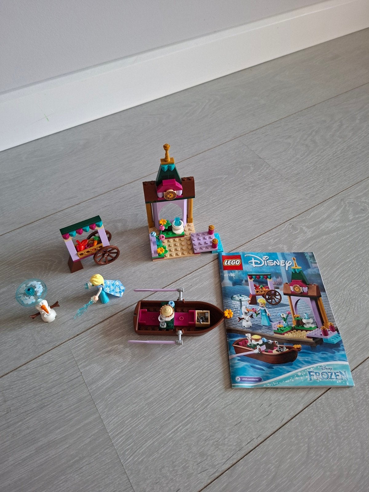 LEGO Disney Frozen Elsa's Marktavontuur 41155, Ophalen of Verzenden, Zo goed als nieuw, Lego