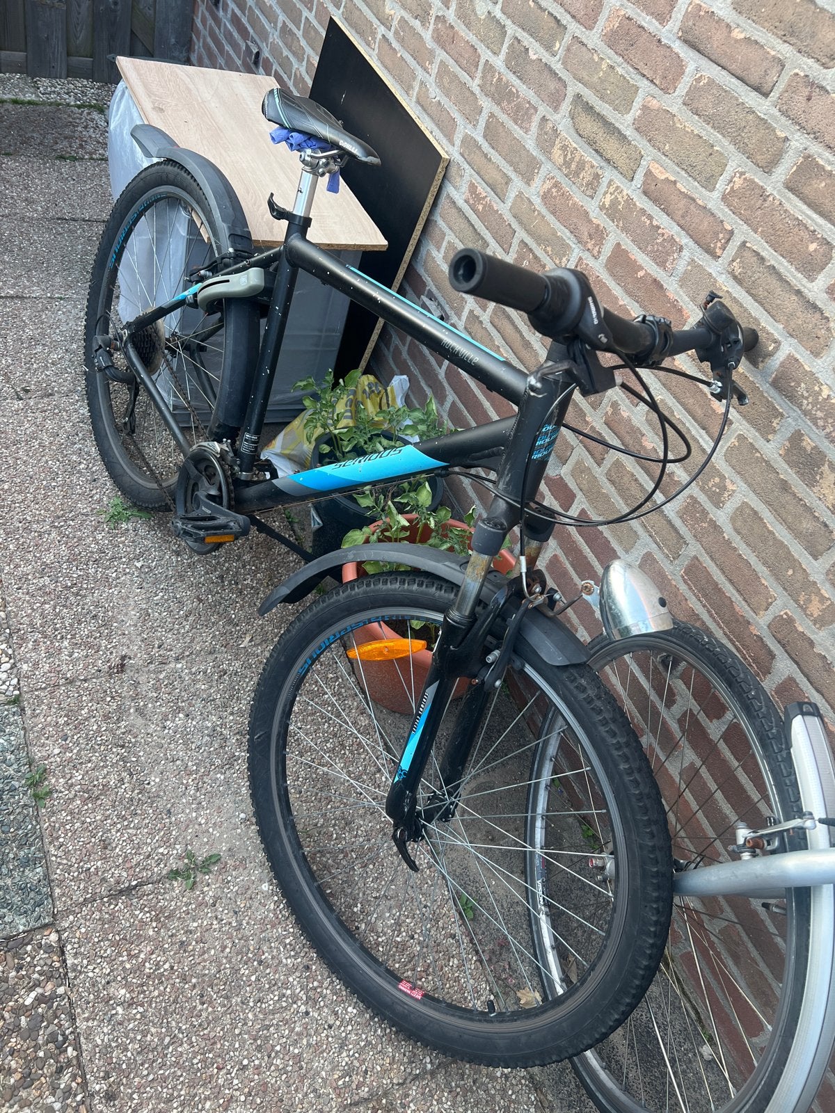 Serious Rockville Mountainbike - Zwart/Blauw, Overige merken, Gebruikt, Hardtail, Ophalen of Verzenden