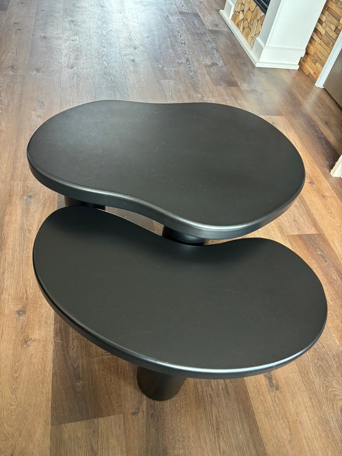 Organische salontafelset, Ophalen, Gebruikt, Overige vormen, 50 tot 100 cm