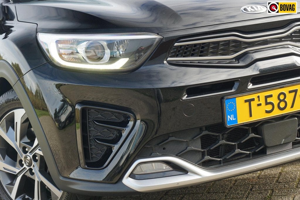 Kia Stonic 1.0 T-GDi MHEV GT-Line Automaat - Aurora Black Pe, Auto's, Kia, Bedrijf, Te koop, Stonic, ABS, Achteruitrijcamera, Airbags