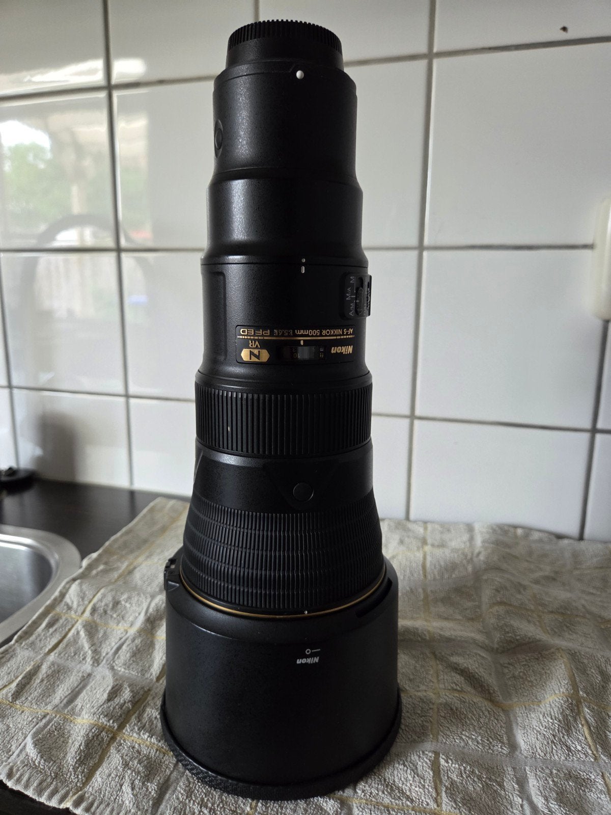 Nikon AF-S 500mm PF, Ophalen, Zo goed als nieuw, Telelens