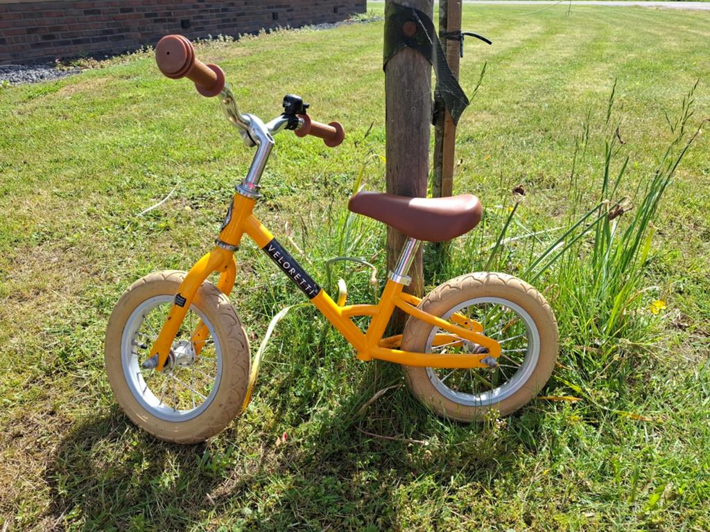 Veloretti loopfiets geel - Zo goed als nieuw, Ophalen of Verzenden