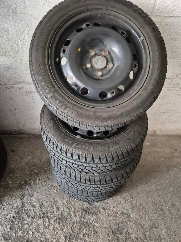 Hifly Winterbanden met stalen velgen - 15 inch, Ophalen, Gebruikt, 15 inch, Banden en Velgen