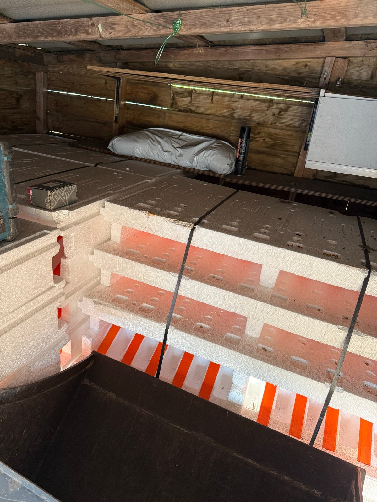 Powerkist complete pakken, Doe-het-zelf en Verbouw, Isolatie en Afdichting, Ophalen, Gebruikt, 15 m² of meer, Vloerisolatie