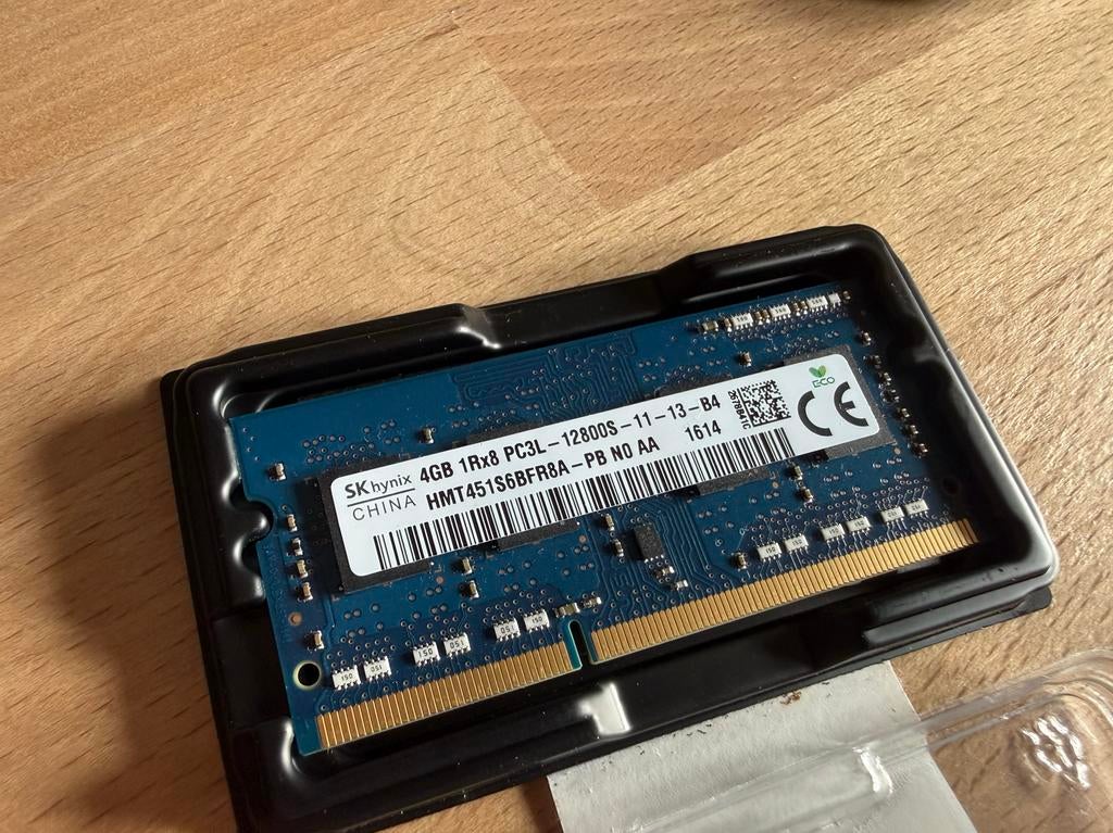 SK Hynix 4GB DDR3L Laptop Geheugen (12800S), Computers en Software, RAM geheugen, Gebruikt, DDR3, Ophalen of Verzenden, Laptop