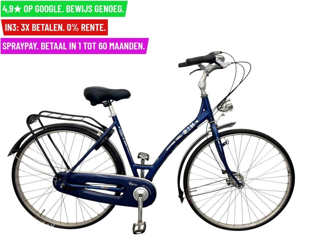 Damesfiets RIH Silver-Stone 28"/52cm/7ver - Garantie/Leverin, Overige merken, 9713 Bv Groningen, Gebruikt, 56 cm of meer
