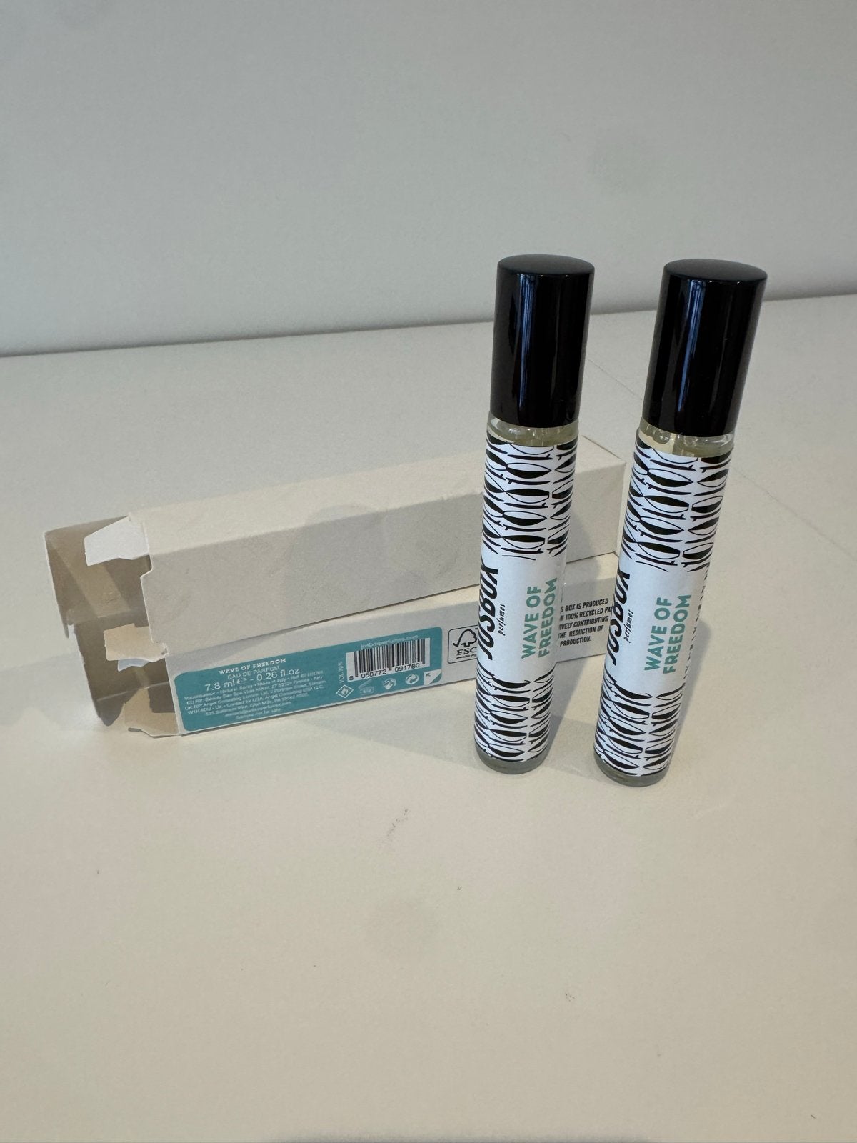 2x Jusbox Parfums Wave of Freedom Eau de Parfum - 2 stuks, Ophalen of Verzenden, Nieuw