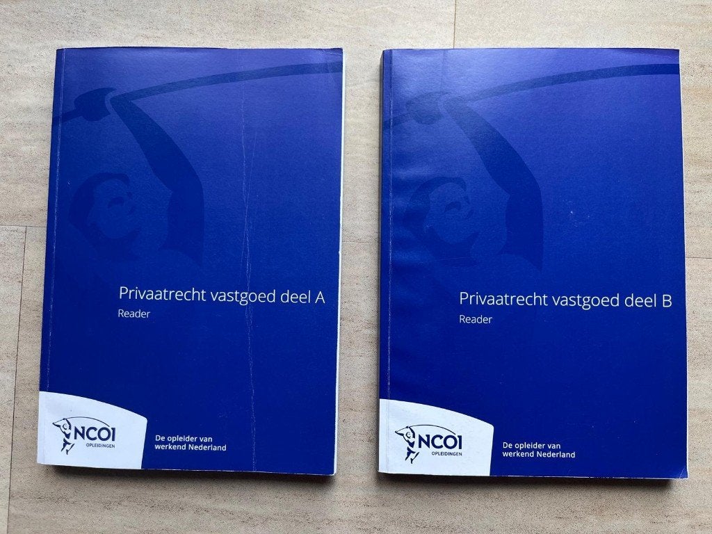 NCOI readers Vastgoed en Makelaardij SVM-NIVO (setprijs), Ophalen of Verzenden, Beta, Zo goed als nieuw, HBO