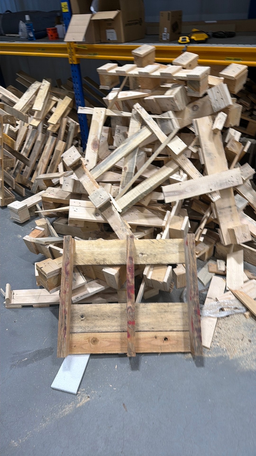 Stook hout haardhout hout, Tuin en Terras, Haardhout, Minder dan 3 m³, Ophalen
