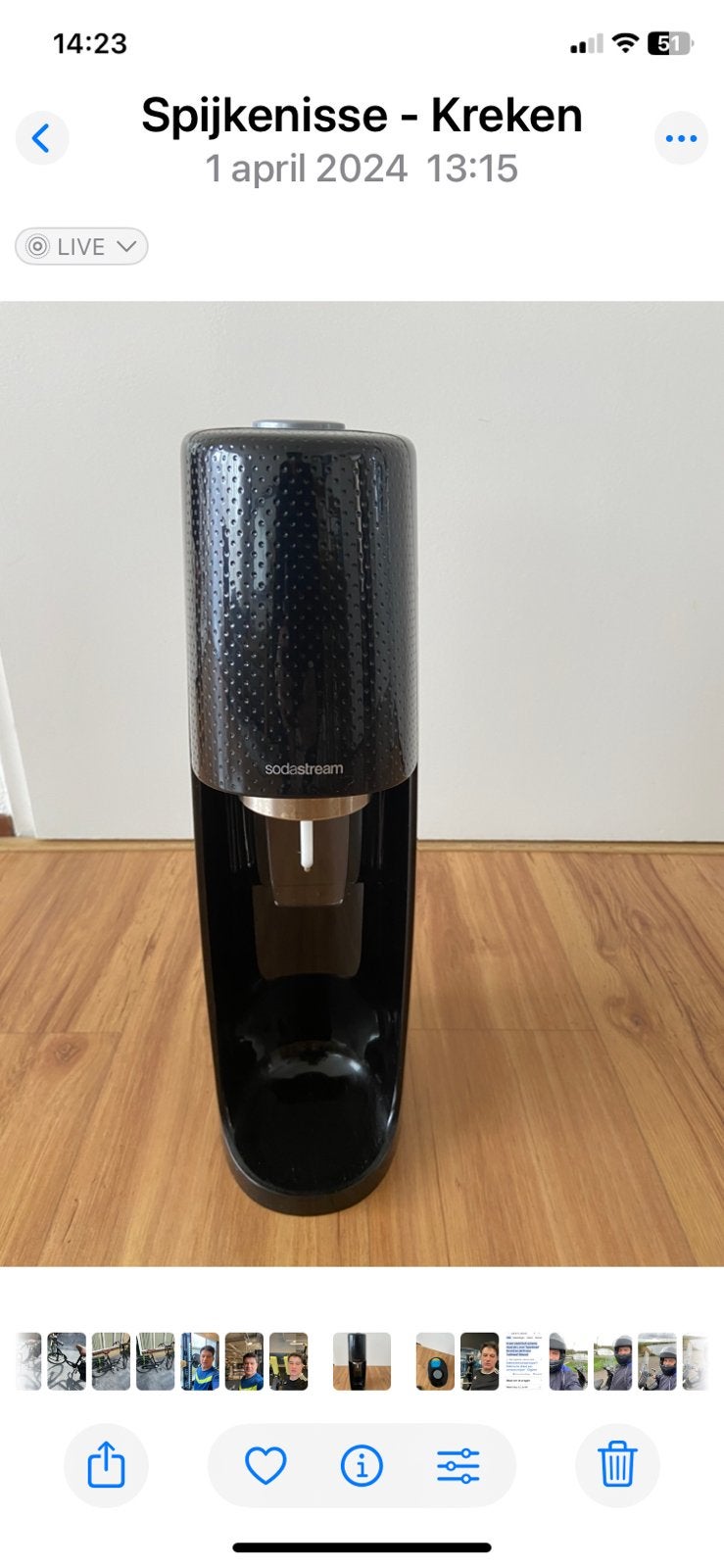Bruiswater machine, Ophalen of Verzenden, Zo goed als nieuw