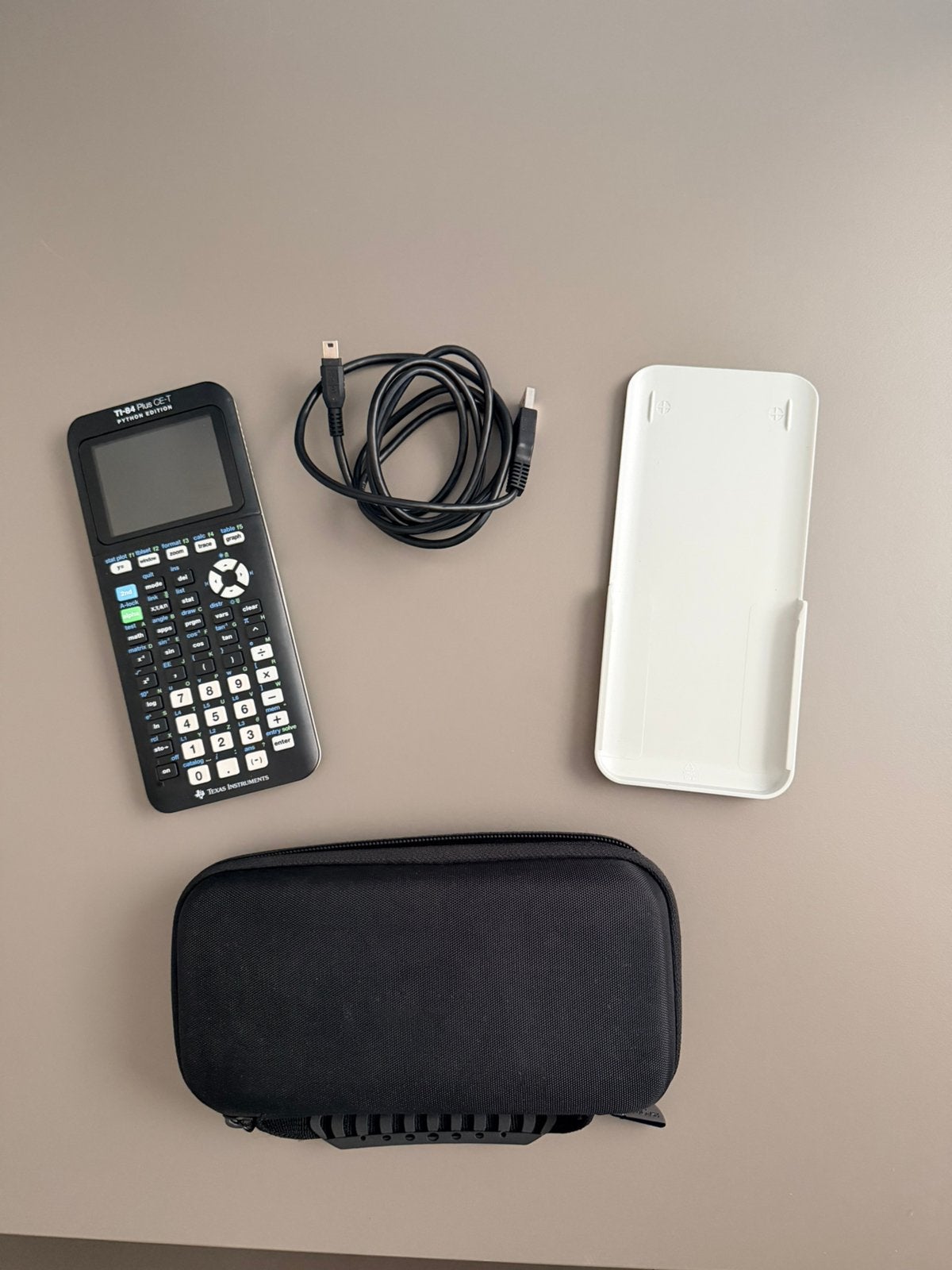 TI-84 Plus CE-T Python Edition, Grafische rekenmachine, Ophalen of Verzenden, Grafische rekenmachine, Zo goed als nieuw