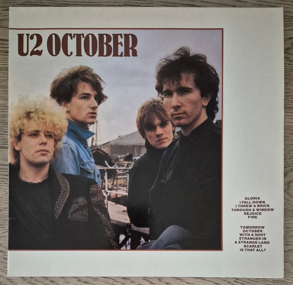 U2 – October, Ophalen of Verzenden, Pop, LP