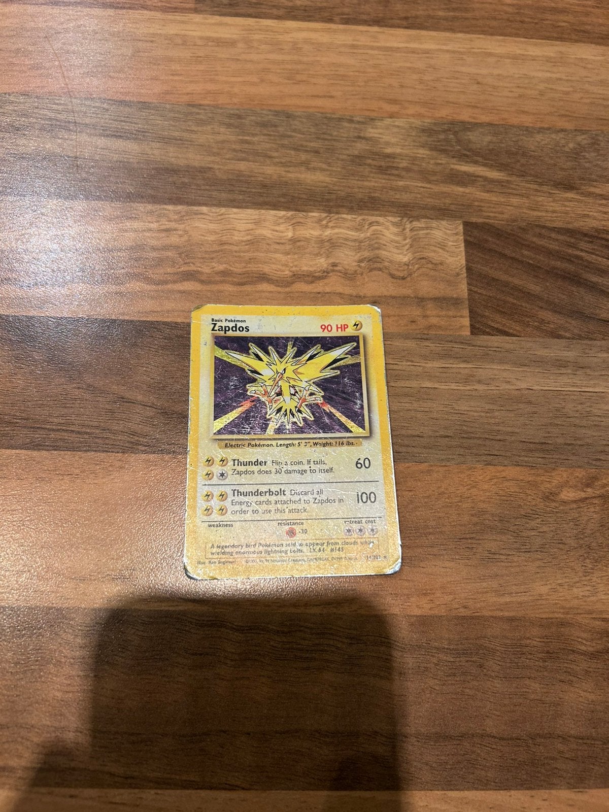 Zapfos, Hobby en Vrije tijd, Verzamelkaartspellen | Pokémon, Ophalen, Zo goed als nieuw