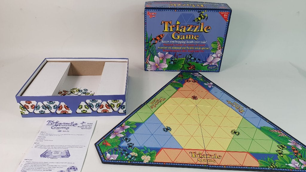 Triazzle, denkspel University Games 1998. Compleet.. 8C6, Tweedehands verkoop, Tweedehands verkoop, Gebruikt, Ophalen of Verzenden