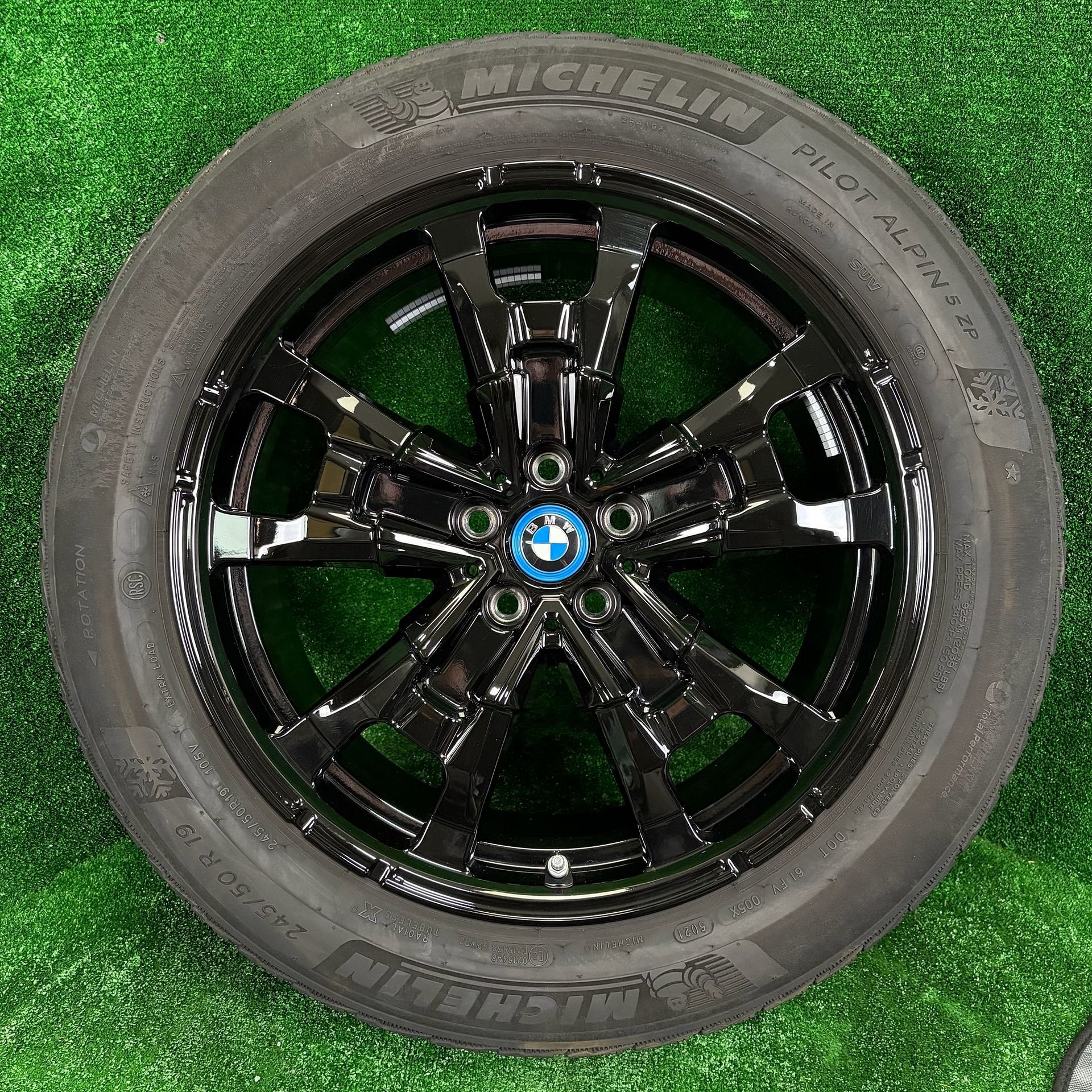 Originele 19 inch BMW velgen met winterbanden X3 IX3 G01 G08, 19 inch, -, -, Banden en Velgen