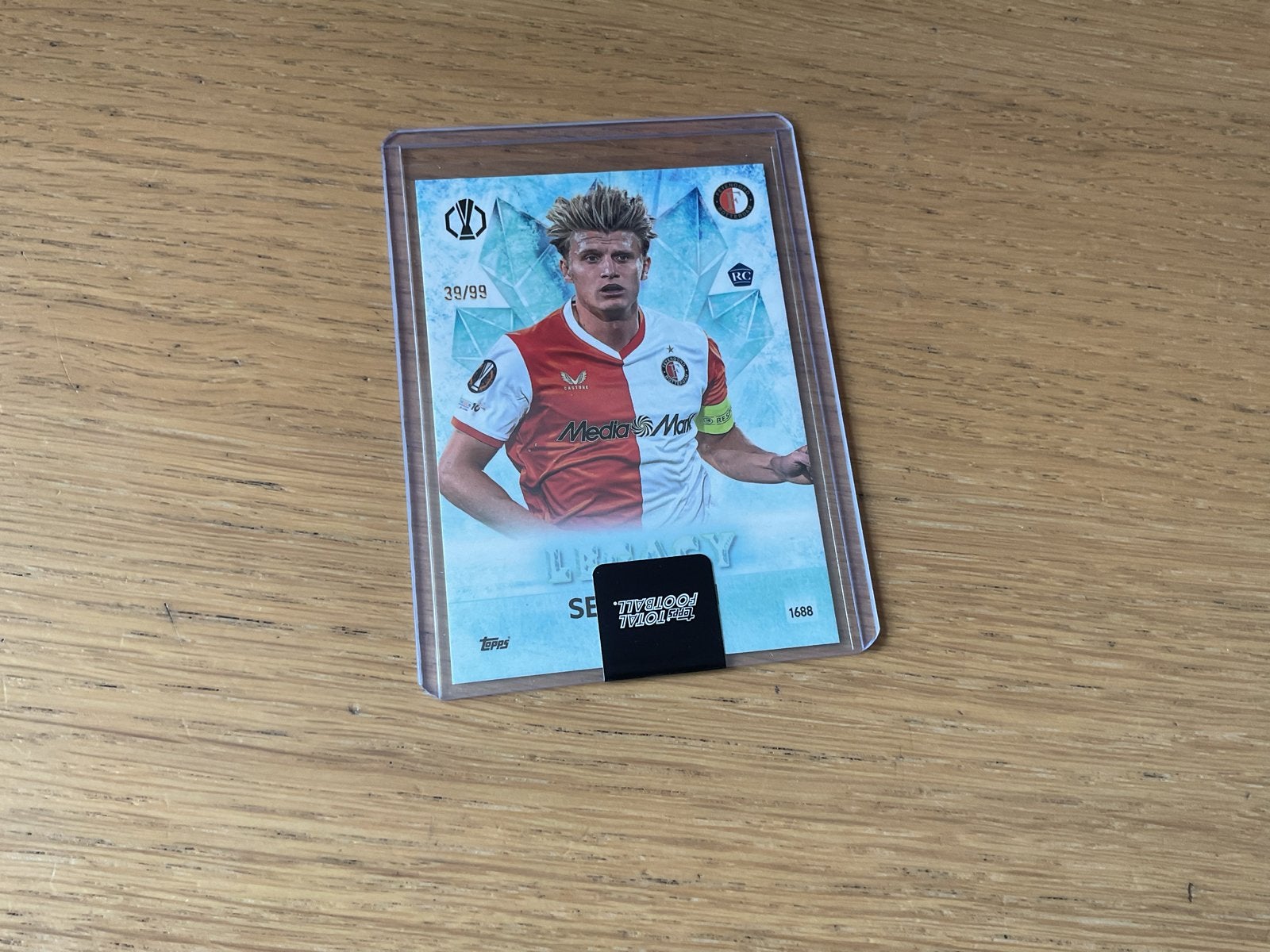 Sem Steijn Topps Feyenoord /99 Voetbal Spelerskaart, Verzamelen, Ophalen of Verzenden, Zo goed als nieuw, Feyenoord, Spelerskaart