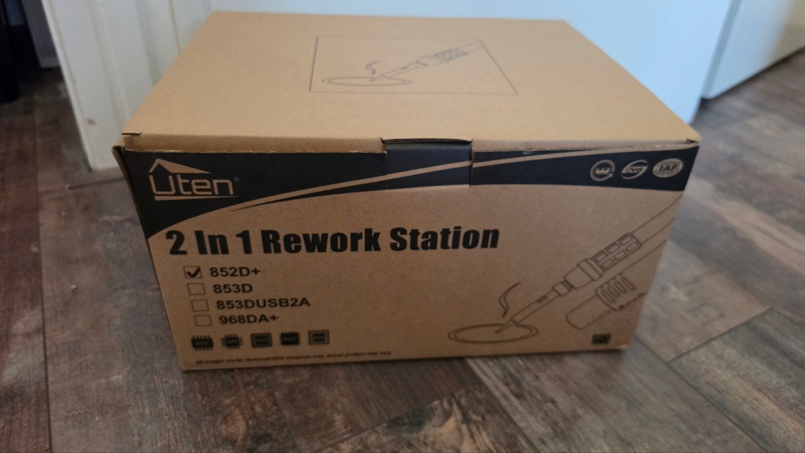 soldeer station 2 in 1, Hobby en Vrije tijd, Elektronica-componenten, Ophalen of Verzenden, Zo goed als nieuw