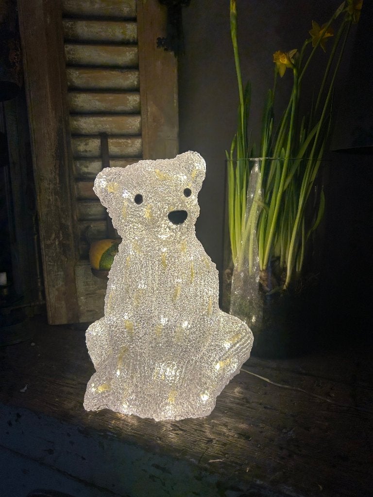 lichtdecoratie IJsbeer LED - Sfeervolle Verlichting, Diversen, Ophalen, Zo goed als nieuw