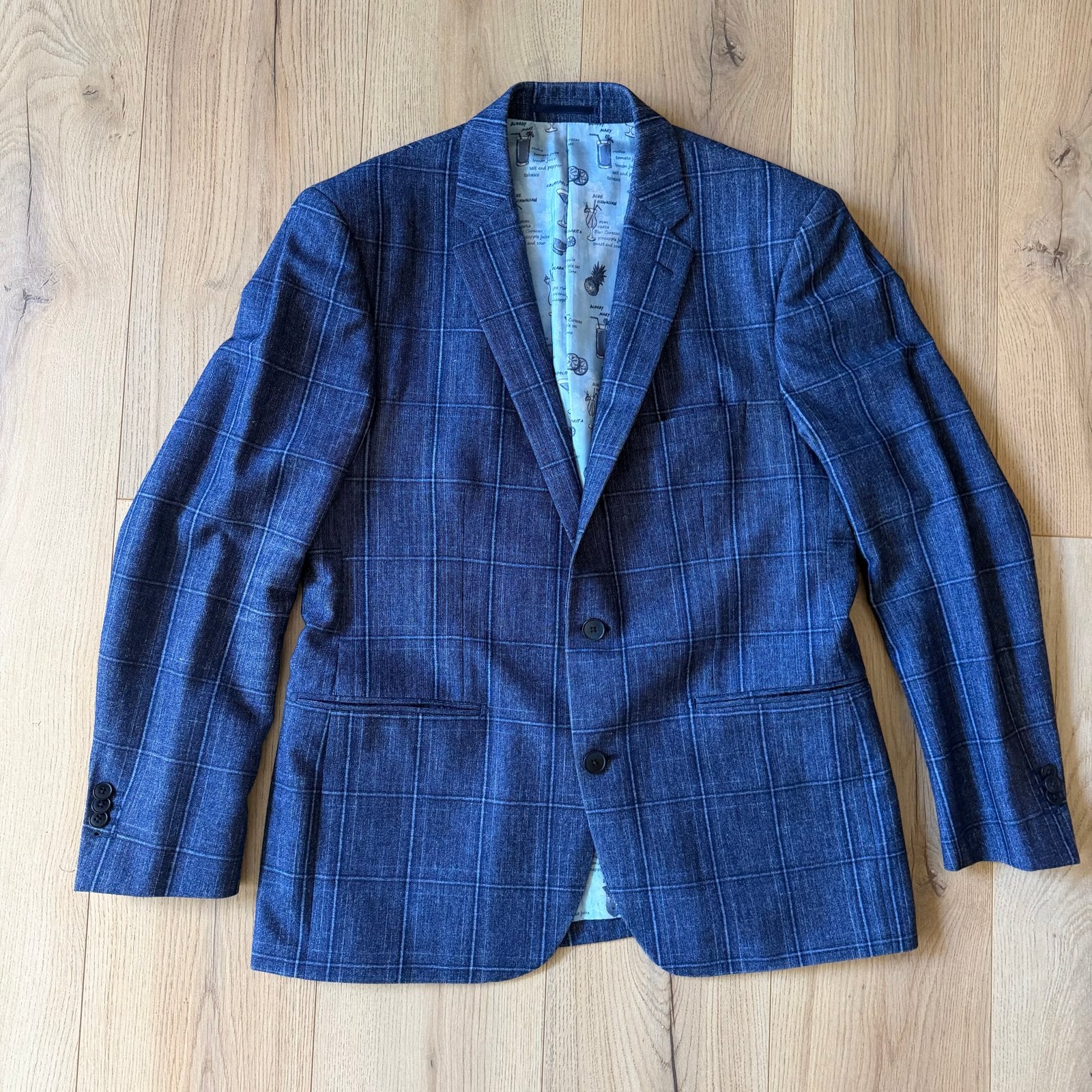 Vitale Barberis Canonico 1663 wollen colbert maat ca. 50, Kleding | Heren, Kostuums en Colberts, Ophalen, Zo goed als nieuw, Maat 48/50 (M)