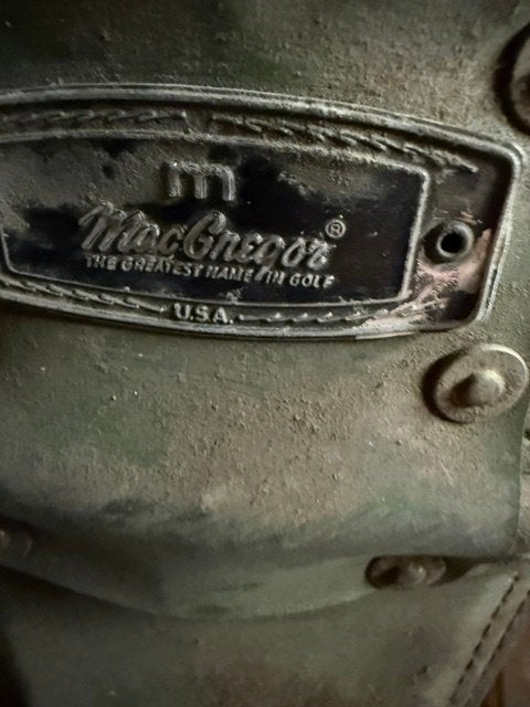 MacGregor Vintage Golfset: Draag-/Tourbag met Houten Woods, Sport en Fitness, Golf, Ophalen, Gebruikt, Set, Overige merken