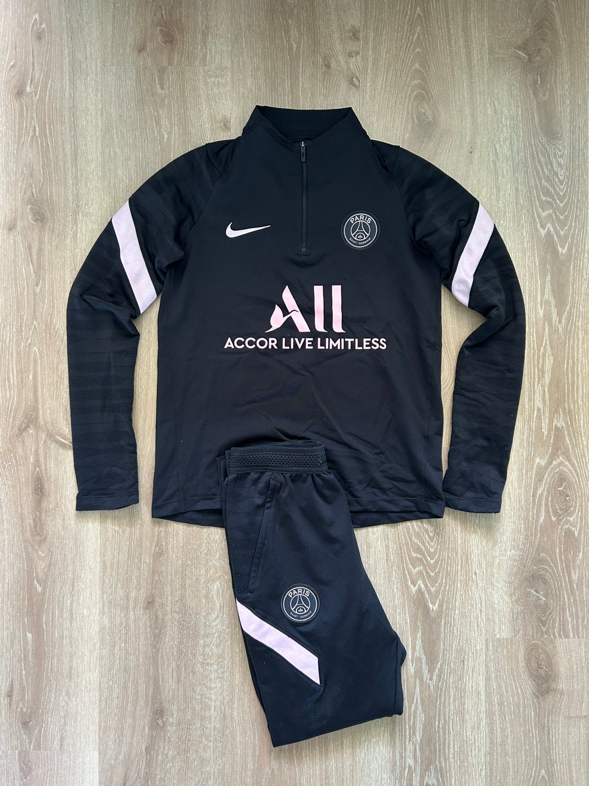PSG trainingspak Jordan 21/22  Maat 147-158, Gebruikt, Jongen of Meisje, Sport- of Zwemkleding, Ophalen of Verzenden