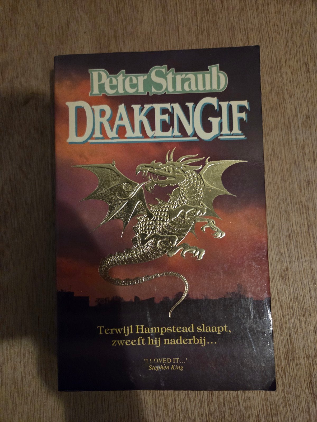 Peter Straub - Drakengif, Ophalen of Verzenden, Gelezen, Peter Straub, Achtergrond en Informatie