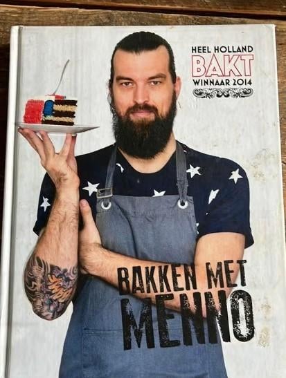 Menno de Koning - Bakken met Menno, Ophalen of Verzenden, Zo goed als nieuw, Nederland en België, Taart, Gebak en Desserts