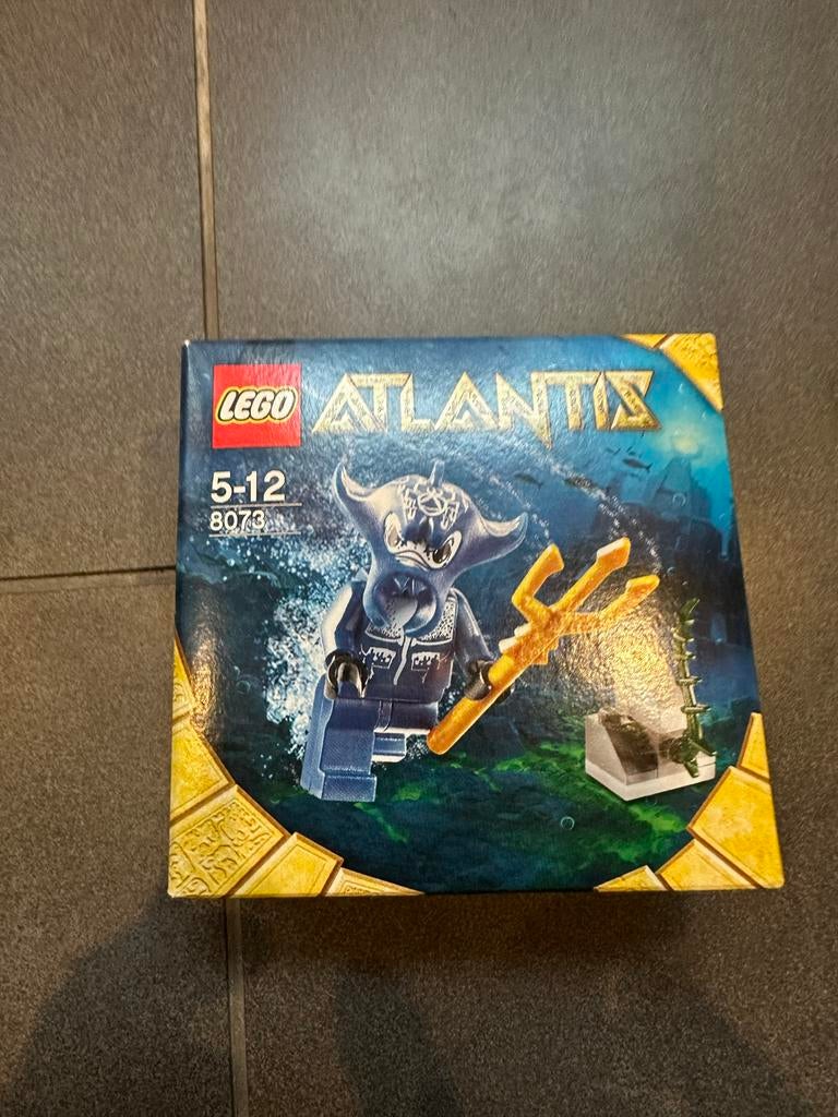 Lego Atlantis 8073 Manta Warrior - Complete set, Ophalen of Verzenden, Zo goed als nieuw, Complete set, Lego